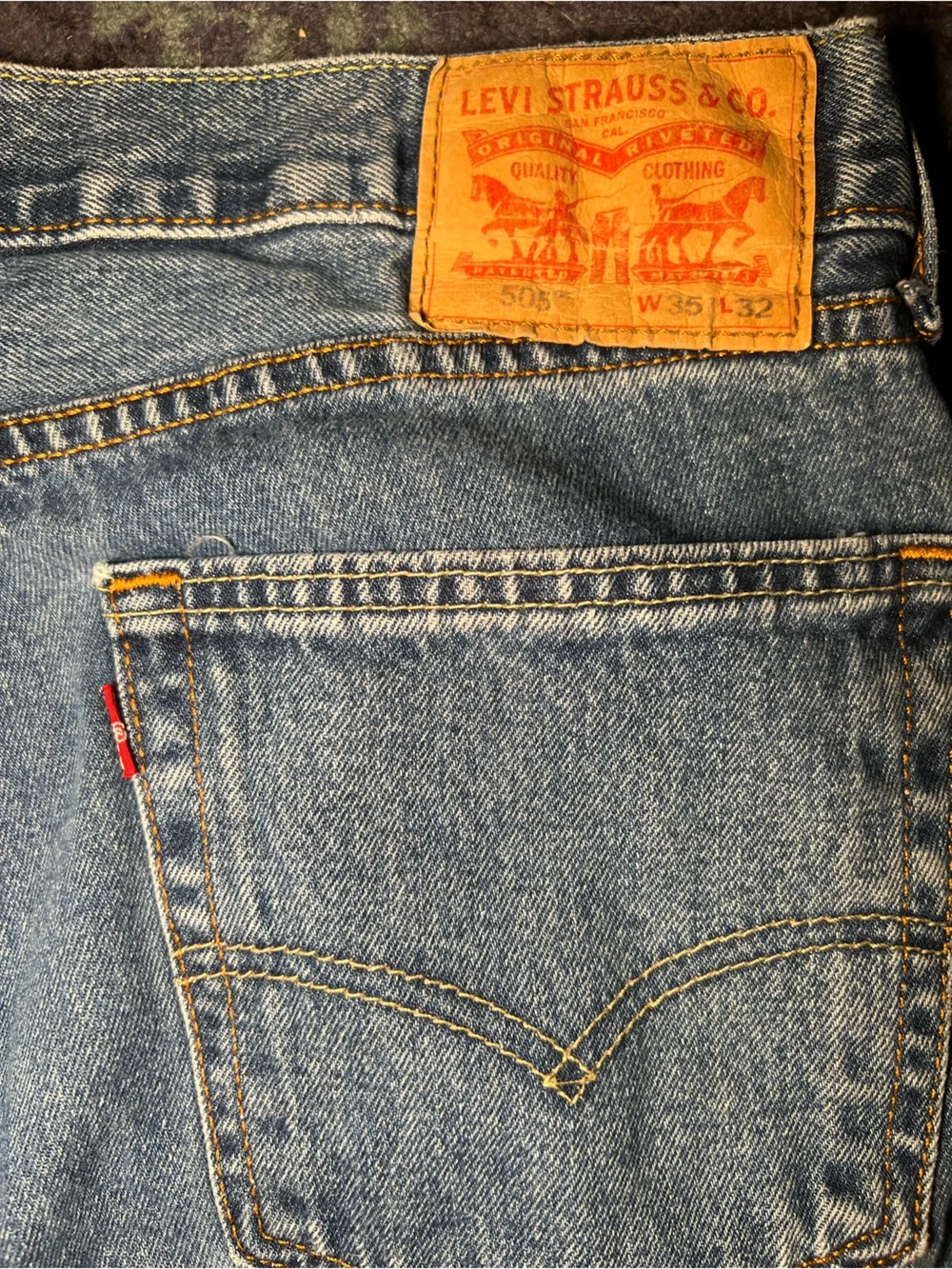 Levi's Men's Straight-Leg Jeans in Light Blue Denim